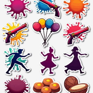 Festive India - Sticker Sheet v3